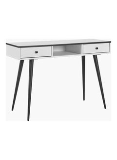 Finland 2 Drawer Sofa Table White 76 x 110cm