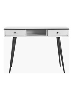 Home Box Finland 2 Drawer Sofa Table White 76 x 110cm  - Image 2