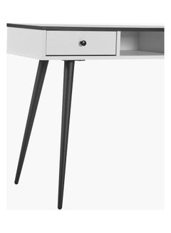 Home Box Finland 2 Drawer Sofa Table White 76 x 110cm  - Image 4
