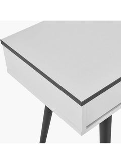 Home Box Finland 2 Drawer Sofa Table White 76 x 110cm  - Image 5