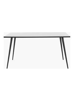 Home Box Finland 6 Seater Dining Table White 76 x 150cm  - Image 2