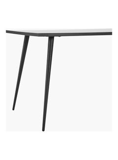 Home Box Finland 6 Seater Dining Table White 76 x 150cm  - Image 4