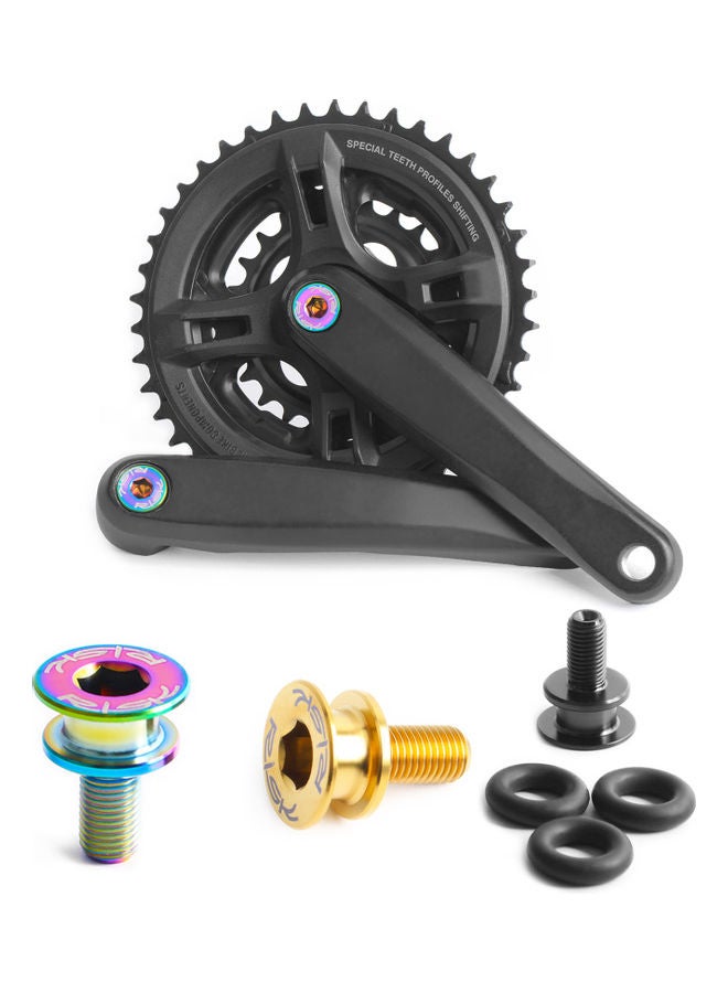 Generic Mountain Bike Chain Crank Waterproof Screw 8x1x6cm  - Image 4