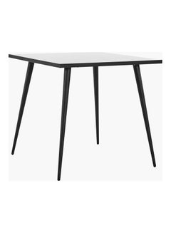 Home Box Finland 2 Seater Dining Table White 76 x 80cm  - Image 1
