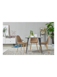 Home Box Finland 2 Seater Dining Table White 76 x 80cm  - Image 5