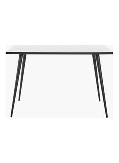 Home Box Finland 4 Seater Dining Table White 76 x 120cm  - Image 2