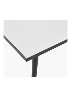 Home Box Finland 4 Seater Dining Table White 76 x 120cm  - Image 3