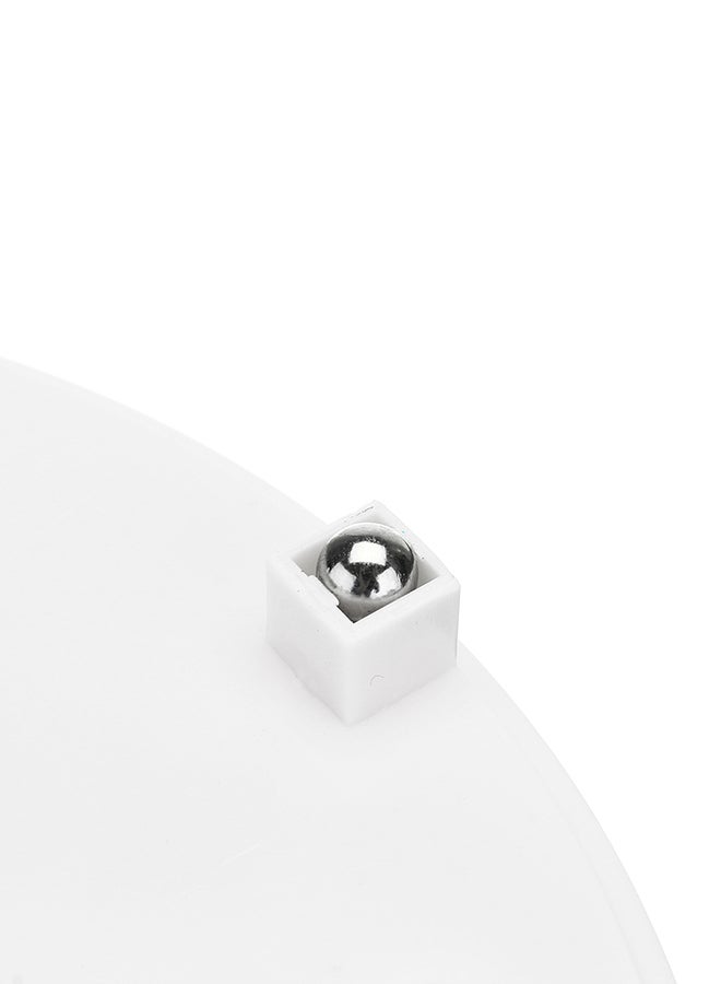 حامل دوّار بزاوية 360 درجة لعرضِ الكيك أبيض 20x6x16.5سم - Image 2