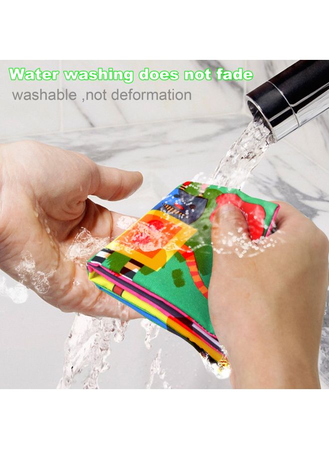 Coolplay 8-Piece Non-Toxic Soft Cloth Book Set 10x11cm  - Image 5