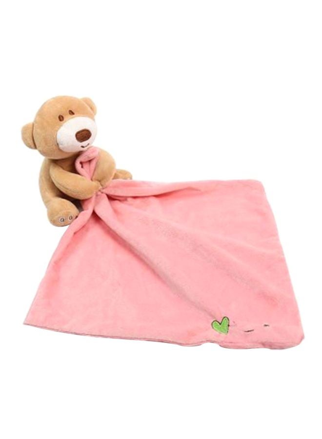 Beauenty Bear Soft Toy With Towel 11.8x4.3inch - Image 1