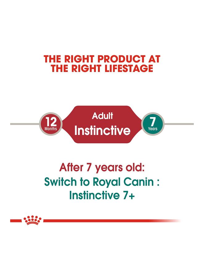 رويال كانين عبوة طعام إنستينكتيف بالصلصة للقطط البالغة مكونة من 12 قطعة 12x85جرام - Image 3
