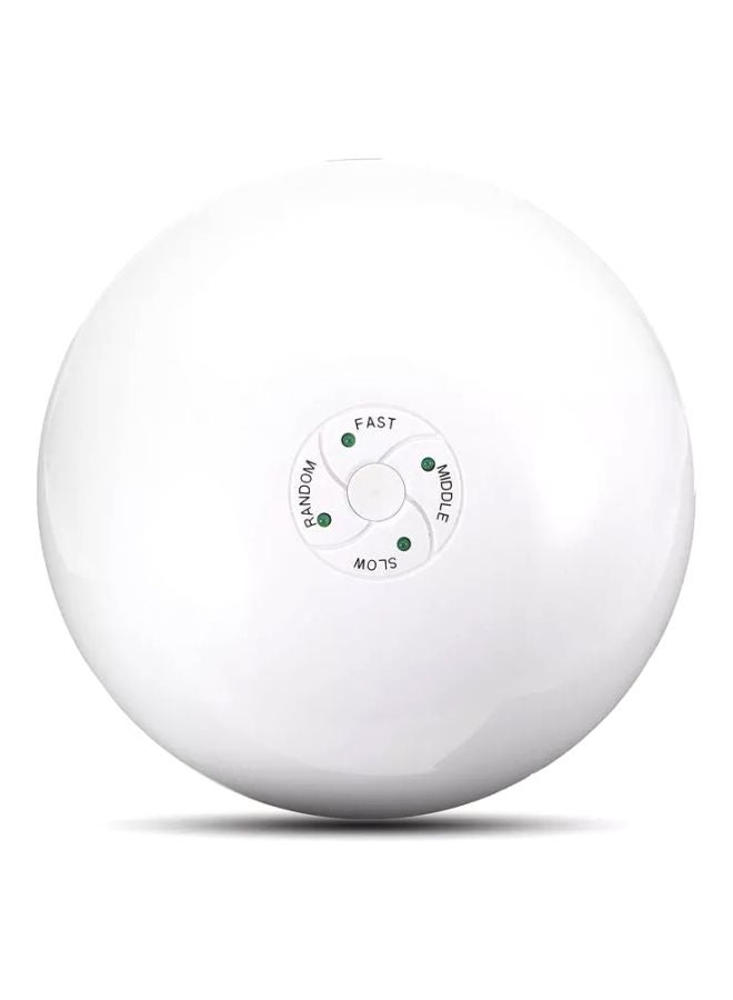 Beauenty 360° Automatic Interactive Dart Laser Light Pet Toy White - Image 2