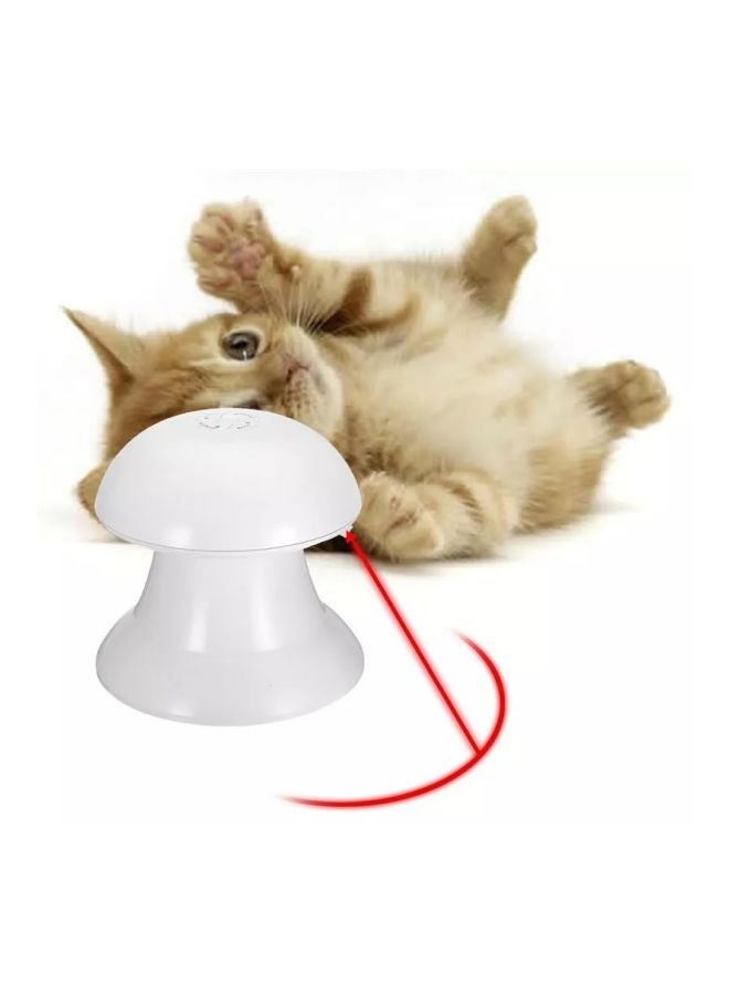 Beauenty 360° Automatic Interactive Dart Laser Light Pet Toy White - Image 4