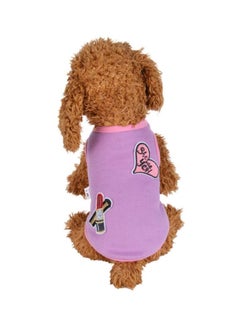 Bluelans Fashion Lovely Pet Clothes Dog Puppy T-Shirt Soft Casual Apparel Outfit Costume Purple/Pink/Black  - Image 2