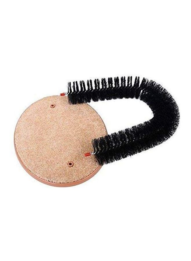 بيوينتي فرشاة 3 في 1 بتصميم قوس للتنظيف الذاتي والتدليك عن طريق العبور من خلالها بيج/بني/أسود 36.3 x 35.28 x 10.21سم - Image 2