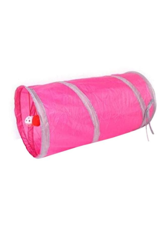 Beauenty Collapsible Play Tunnel Pink 25x50cm - Image 1
