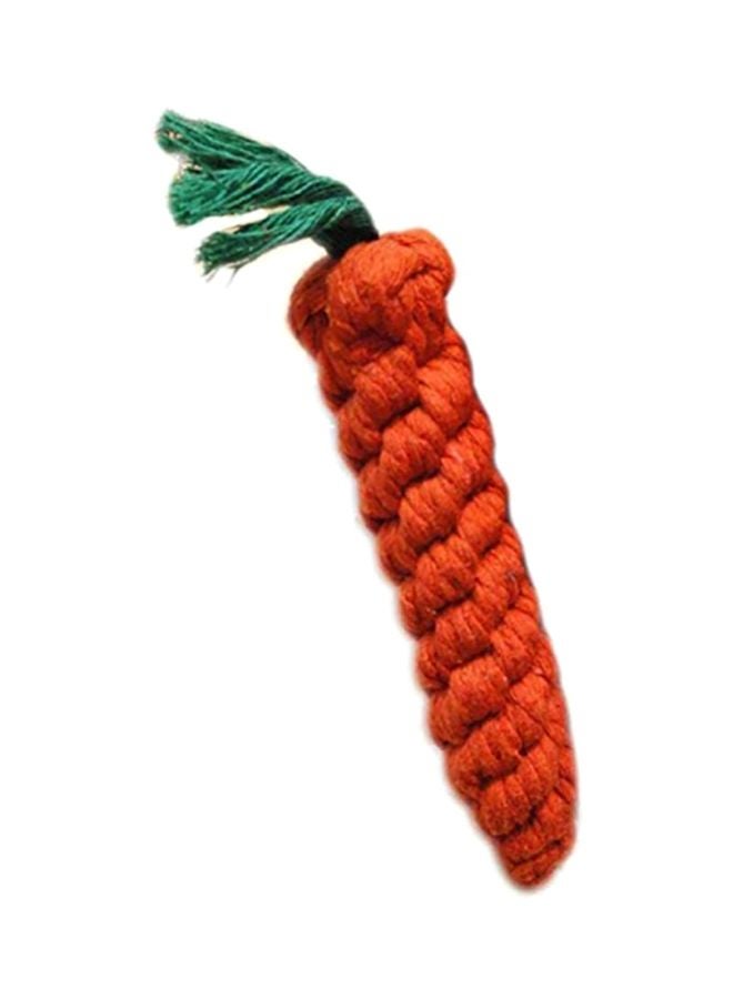 Beauenty 3-Piece Dog Carrot Toy Set Orange/Green - Image 3