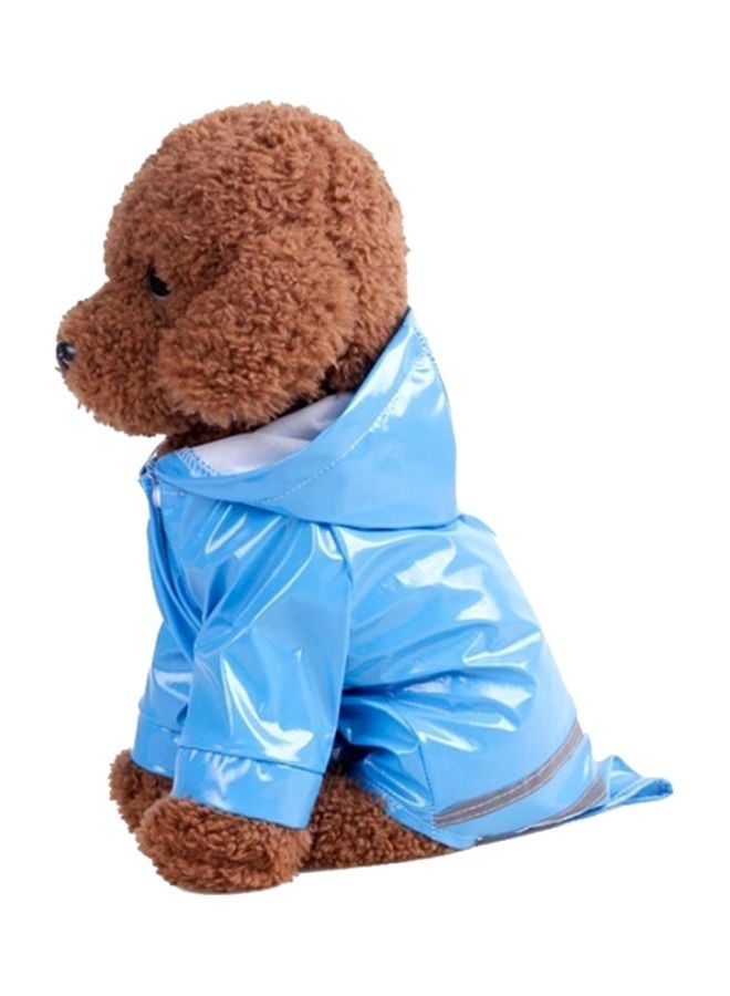 Bluelans Pet Raincoat Blue 