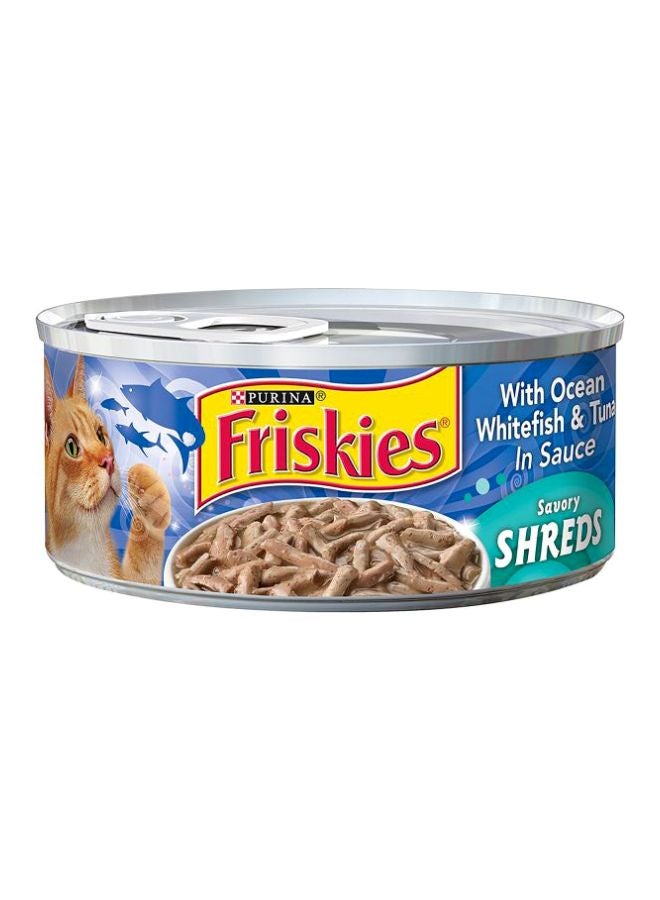 PURINA Friskies With Ocean Whitefish And Tuna In Sauce Canned Food 156grams - Image 1