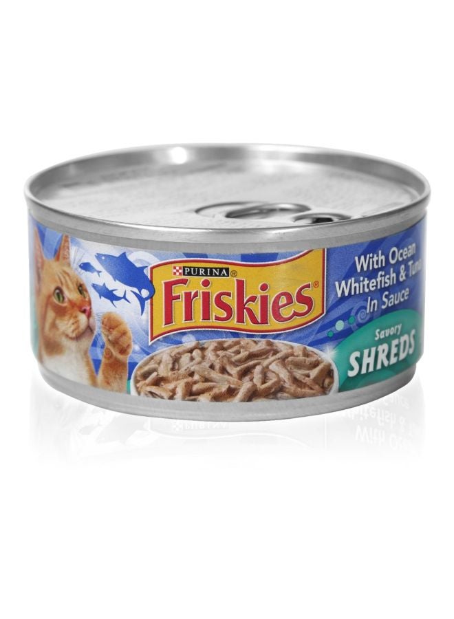 PURINA Friskies With Ocean Whitefish And Tuna In Sauce Canned Food 156grams - Image 2