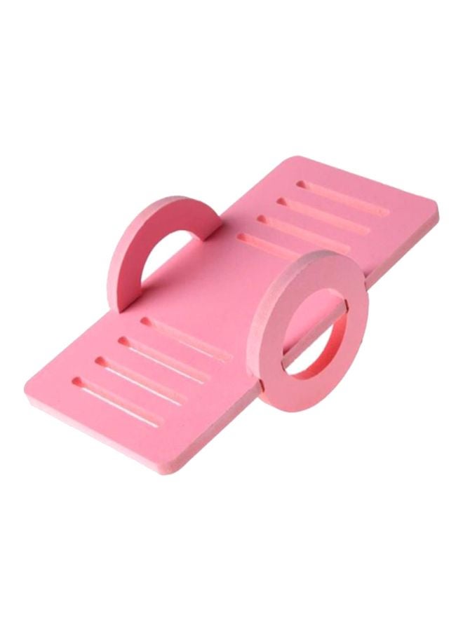 Beauenty Funny Wooden Seesaw Toy Pink 13x5x7cm - Image 1
