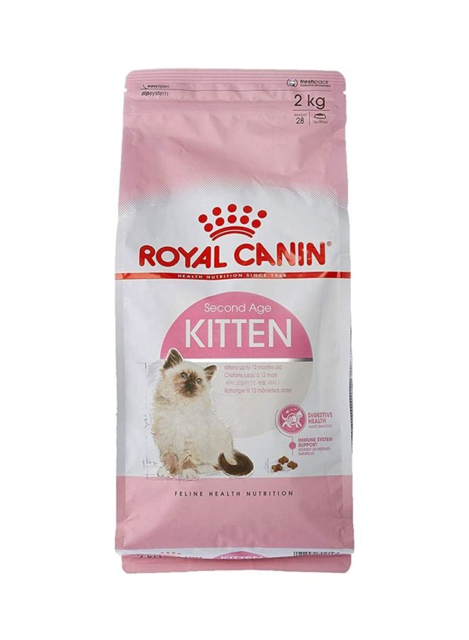 Second Age Kitten Dry Food 2kg