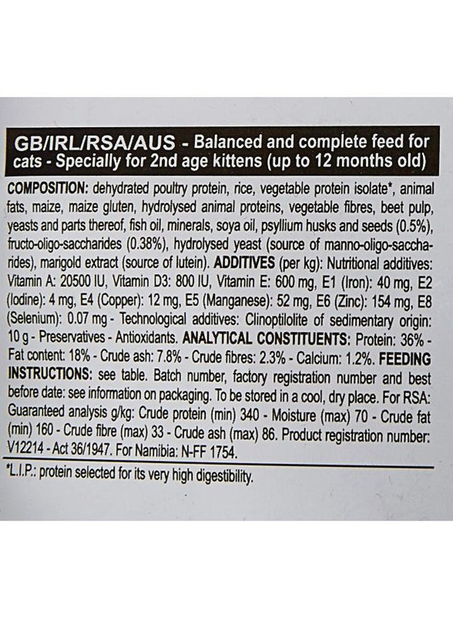 Second Age Kitten Dry Food 2kg