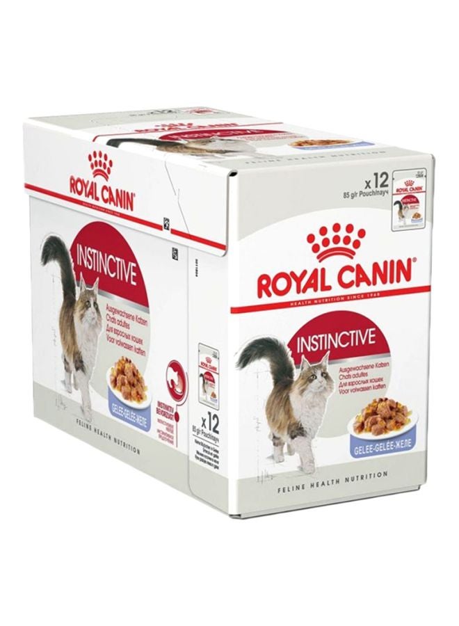ROYAL CANIN Pack Of 12 Instinctive Wet Cat Food 85grams