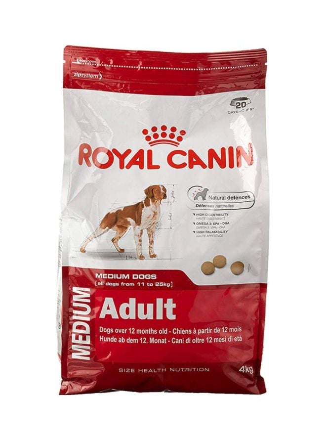 رويال كانين طعام جاف للكلاب البالغة متوسطة الحجم بني 4كيلوجرام