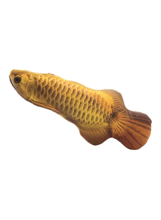 Beauenty Simulation Plush Fish Shape Toy Yellow - Image 1