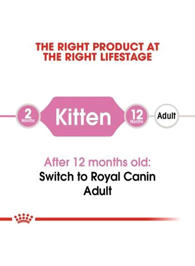 ROYAL CANIN Second Age Kitten Food Brown 400grams - Image 2