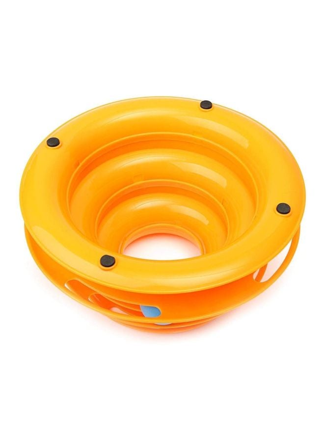 بيوينتي لعبة عبارة عن مسار بـ3 كرات للحيوانات الأليفة برتقالي/وردي/أزرق - Image 5