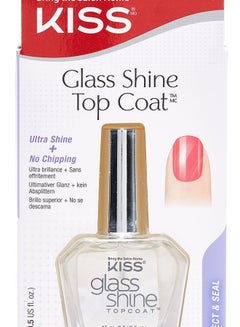 KISS Treatment Glass Shine Top Coat Clear  - Image 1