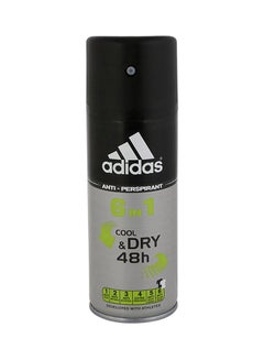 6 In 1 Anti-Perspirant Spray Multicolour 150ml