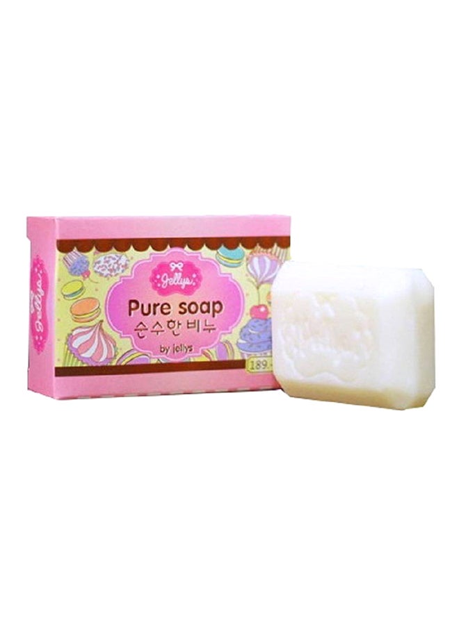 Jellys Pure Soap White 100grams - Image 1