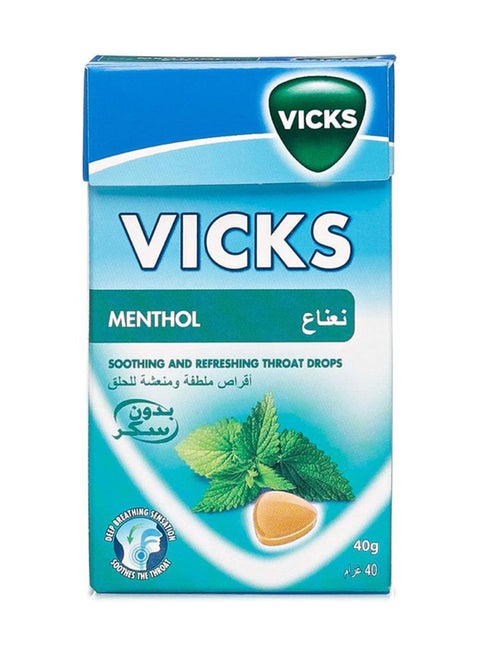 Soothing And Refreshing Throat Drops - Menthol 40g