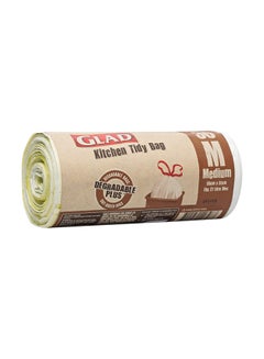 Glad Kitchen Tidy Degradable Plus Medium Bags 30 count 