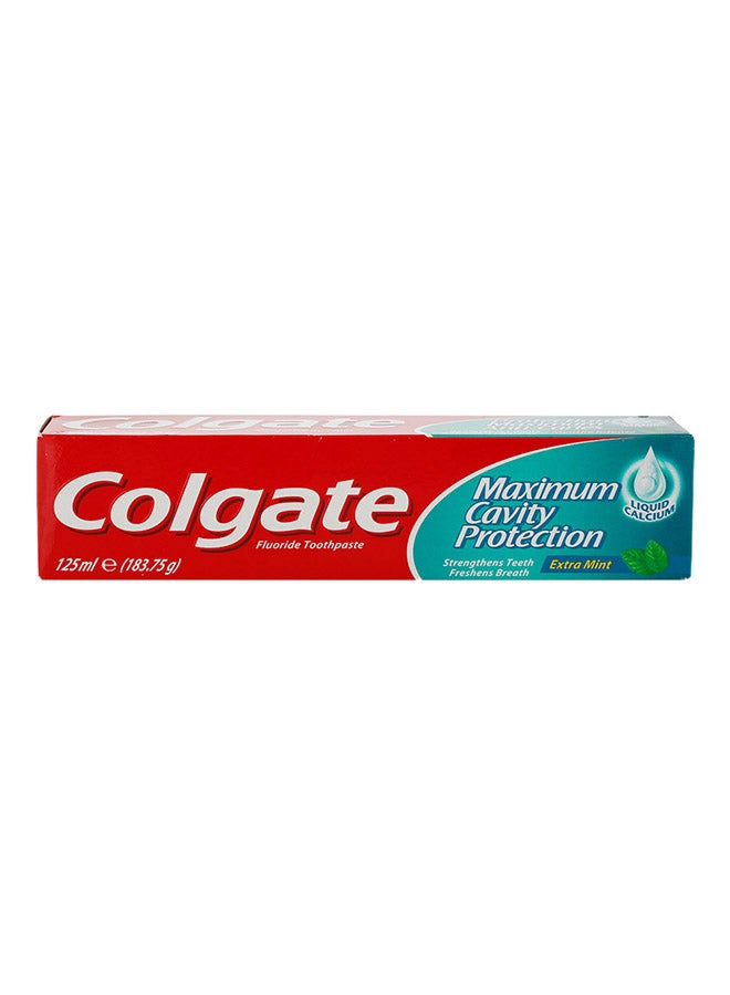 Colgate Maximum Cavity Protection Extra Mint Toothpaste  125 ml  - Image 1