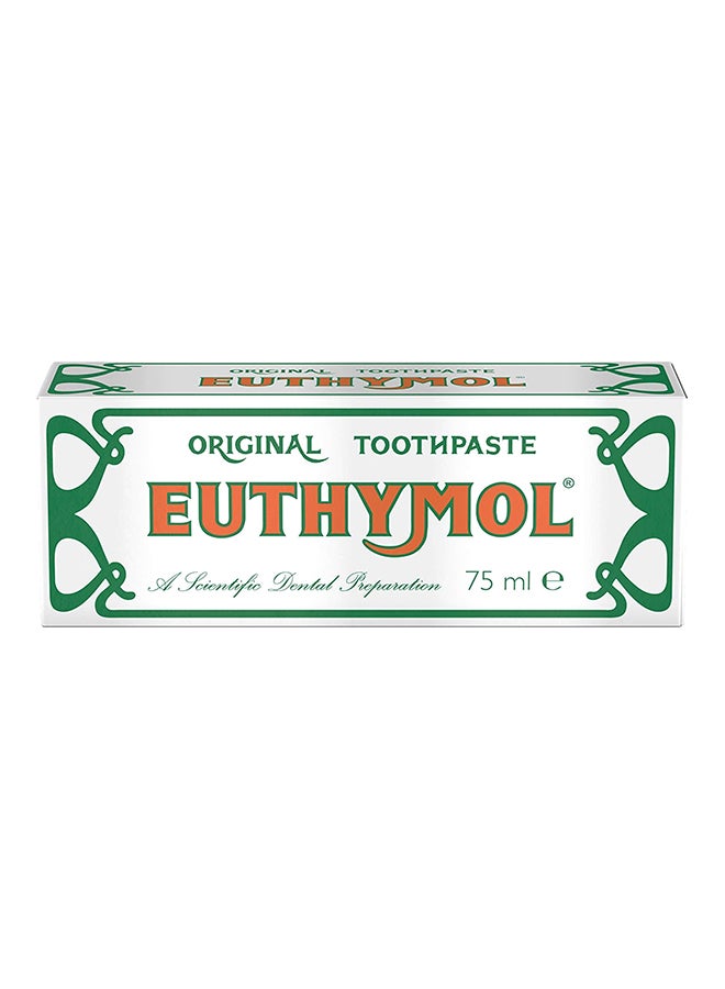 Euthymol Original Toothpaste 75ml  - Image 1
