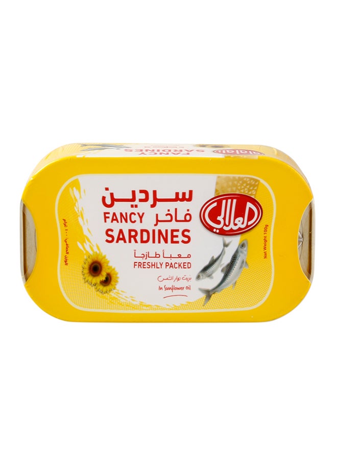 Al Alali Fancy Sardines In Sunflower Oil 100grams  - Image 1