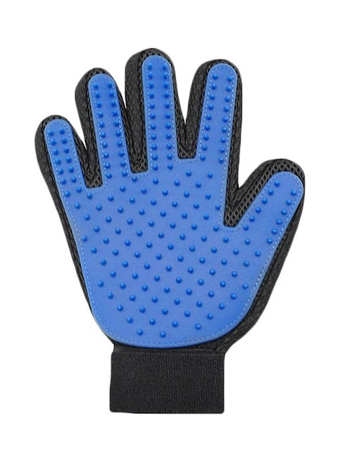 Cleaning Glove Brush For Dog And Cat Blue/Black