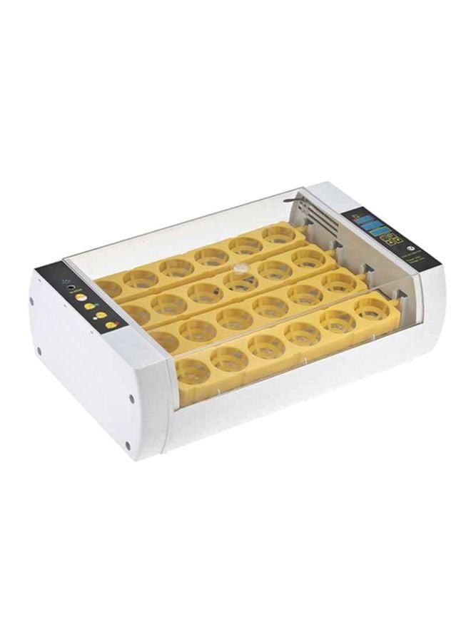 24-Eggs Automatic Egg Incubator Clear/White