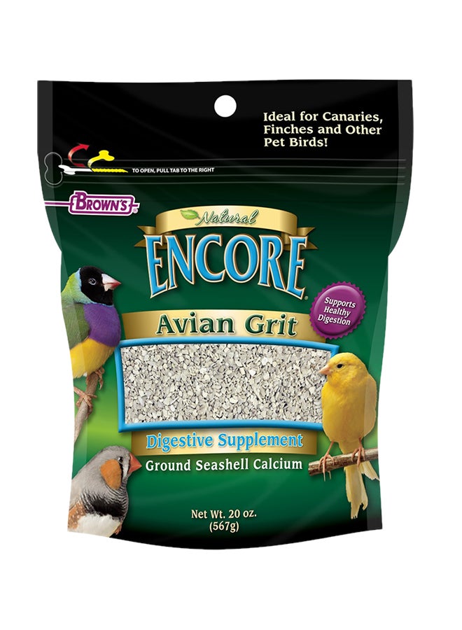 BrOwns - Encore Avian Grit Digestive Supplement 20 Oz - Image 1