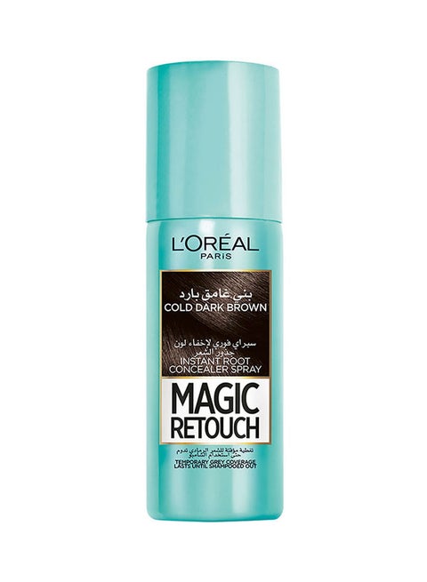 Magic Retouch Instant Root Concealer Spray Cold Dark Brown 75ml