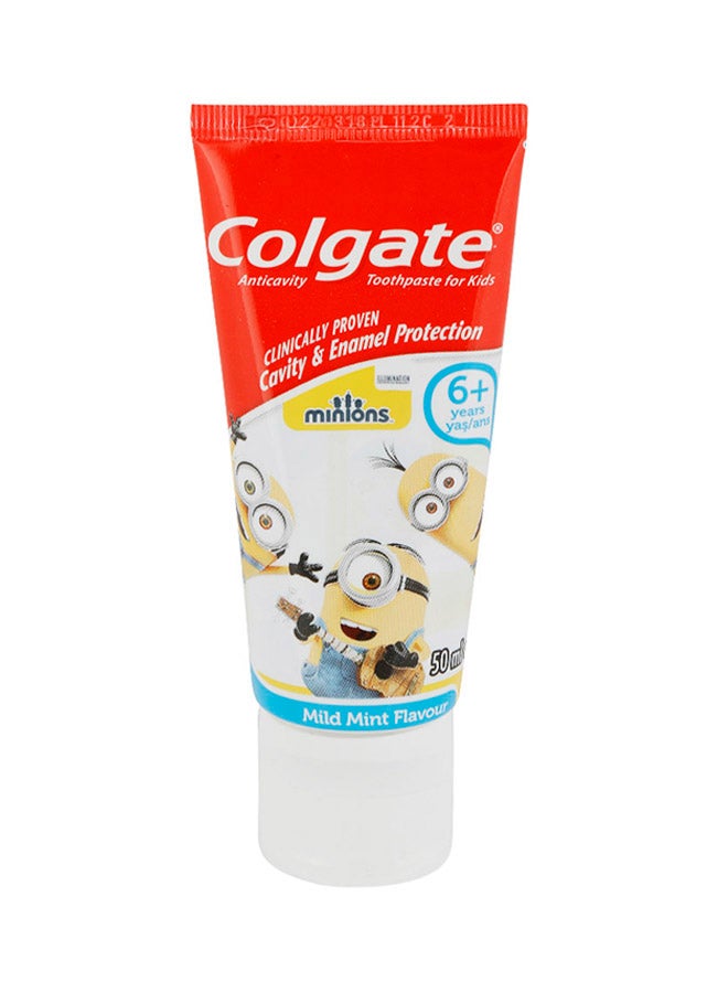 Colgate Minions Mild Mint Flavour Toothpaste For Kids  - Image 1