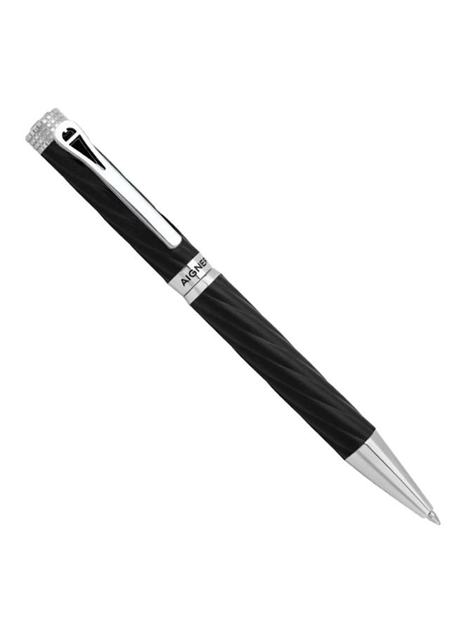 AIGNER - Ball Point Pen Black/Silver - Image 1