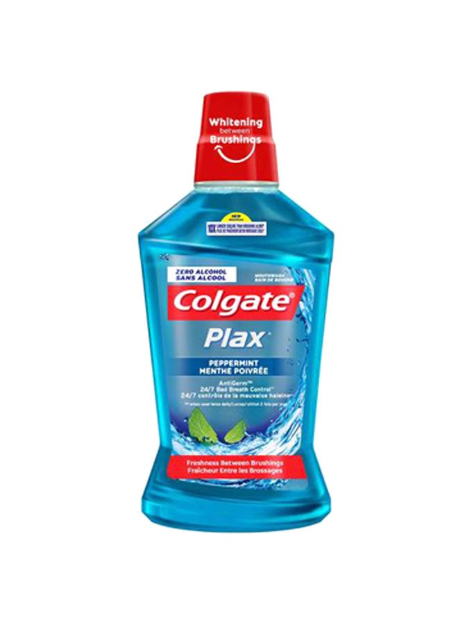 Colgate Plax Peppermint Menthe Poivree Mouthwash Blue 500ml