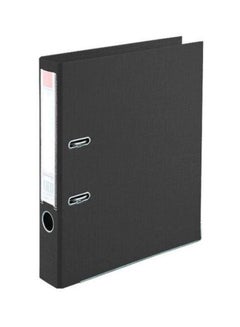 ATLAS Lever Arch File Folder Black/Silver  - Image 1