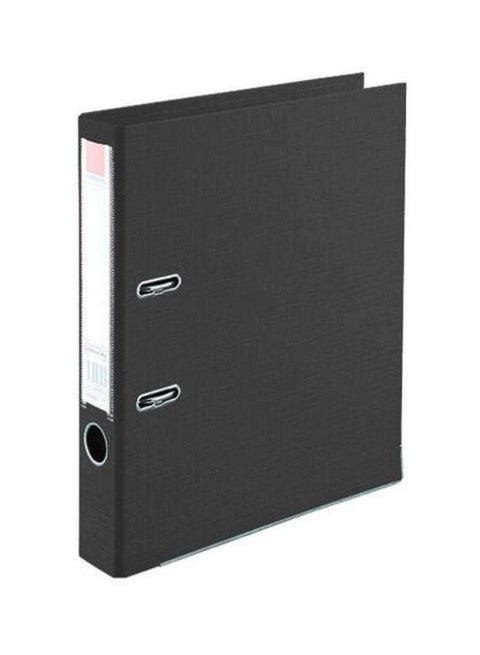Lever Arch File Folder Black/Silver