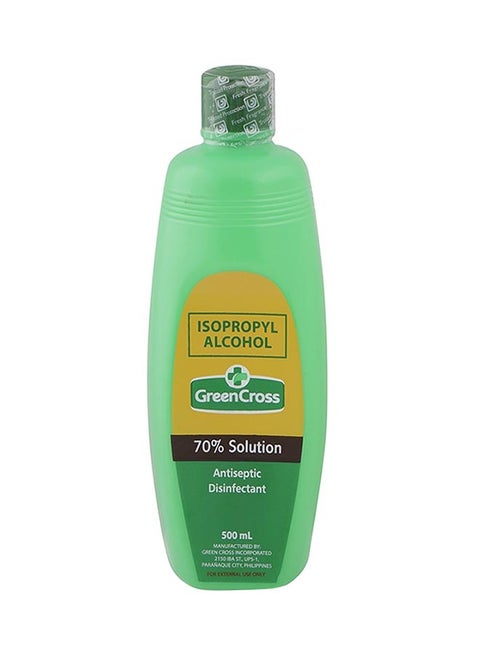Isopropyl Alcohol Antiseptic Disinfectant Green 500ml